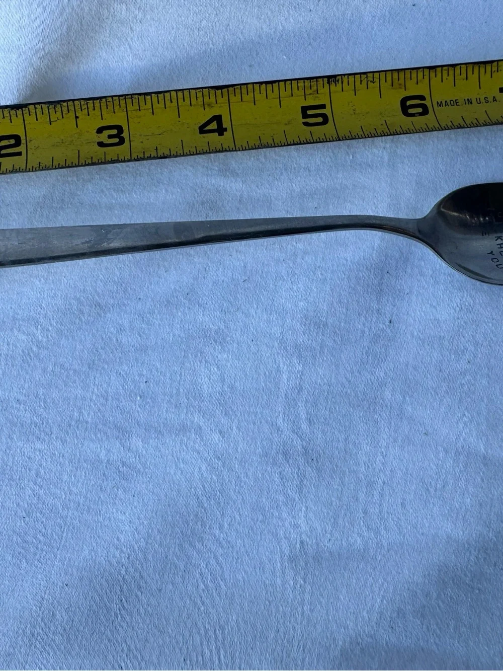 Stamped Stainless Steel Coffee Spoon - Silver